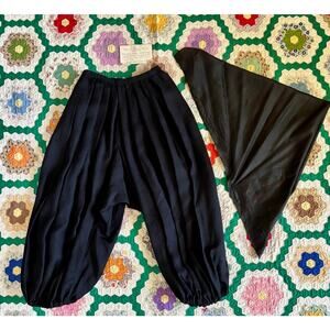 Antique 1900s Gym Pants Bloomers Silk Tie Albany Academy for Girls Wounded Bird